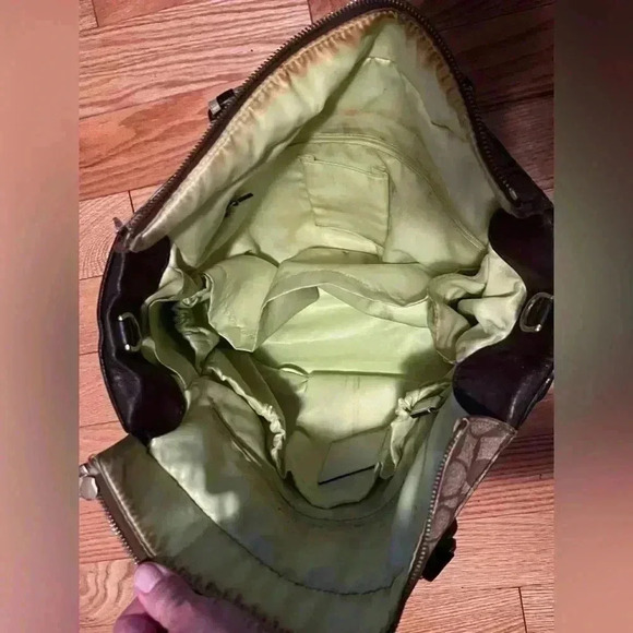 COACH Chelsea Heritage 13191 Diaper Bag Tote Large Shoulder Handbag Purse - Picture 3 of 8